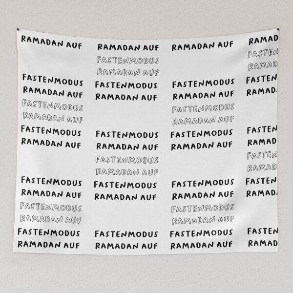 Item preview, "FASTENMOUS RAMADAN AUF - German Ramadan Design" designed and sold by RM-Journey.