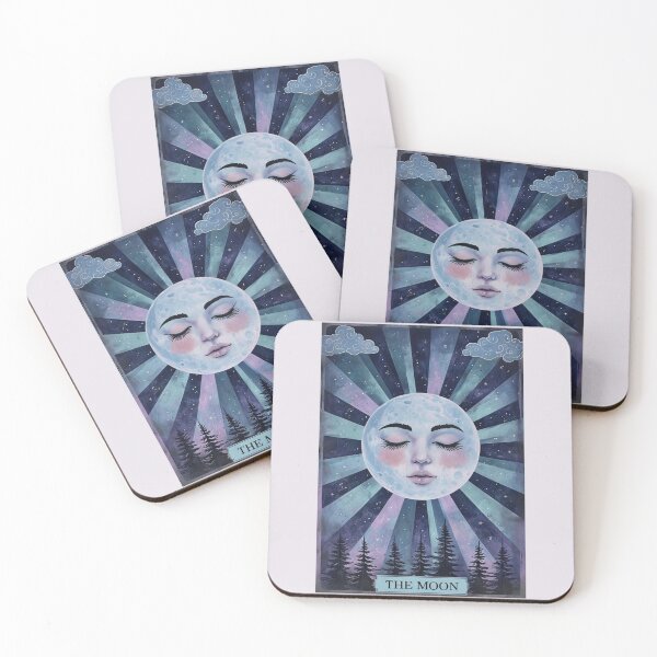 Item preview, The Moon Tarot Card designed and sold by lea-lani.