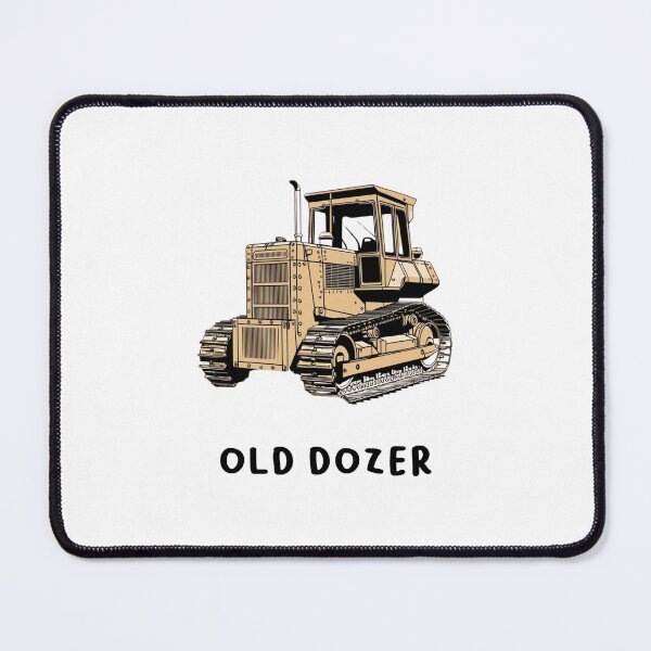 Item preview, "OLD DOZER - Vintage Bulldozer Design" designed and sold by RM-Journey.