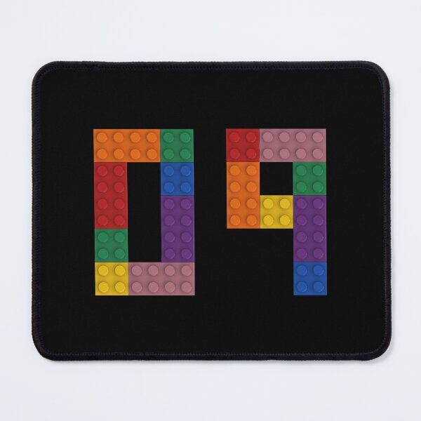 Item preview, 09 numbering made of bricks designed and sold by Brickification.