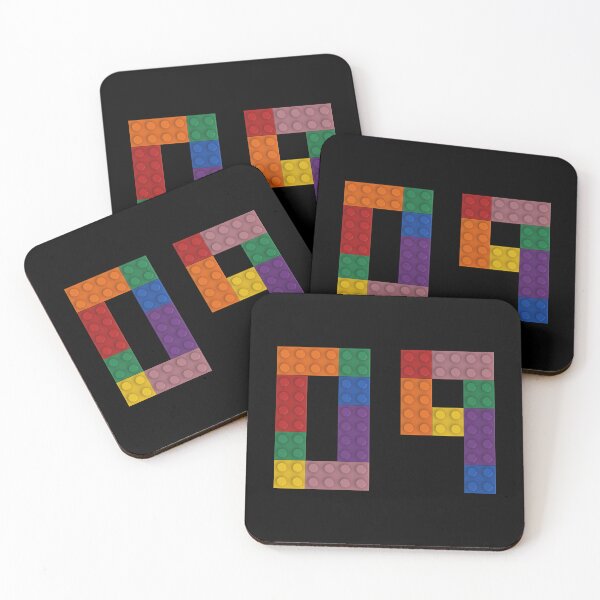 Item preview, 09 numbering made of bricks designed and sold by Brickification.