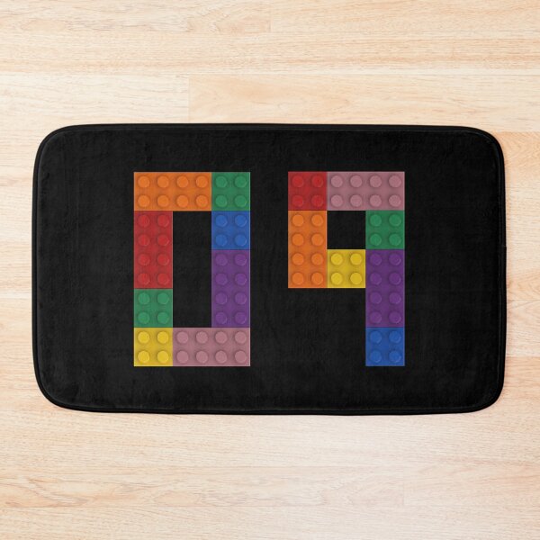 Item preview, 09 numbering made of bricks designed and sold by Brickification.