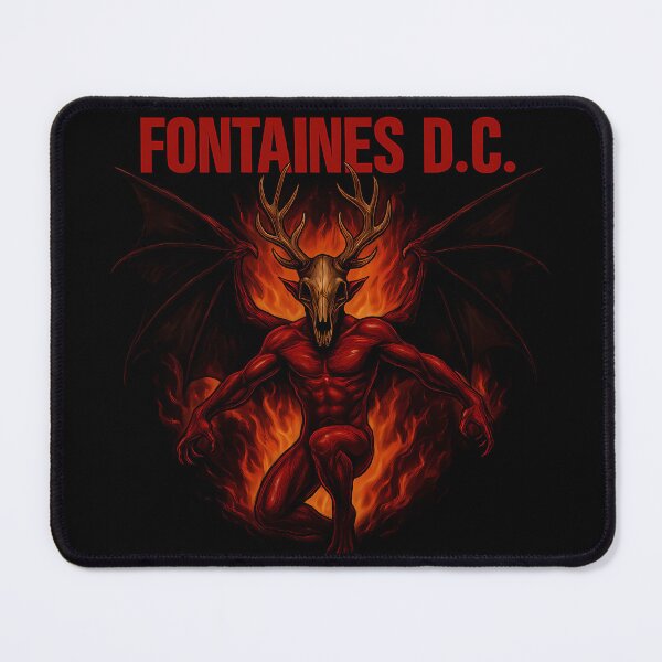 Item preview, Fontaines D.C. Deer Skull Demon designed and sold by jackjoe1708.