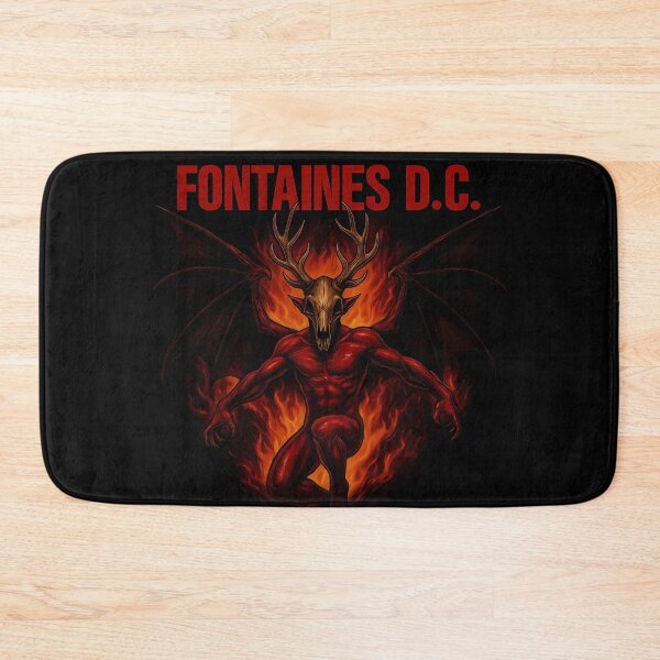 Item preview, Fontaines D.C. Deer Skull Demon designed and sold by jackjoe1708.