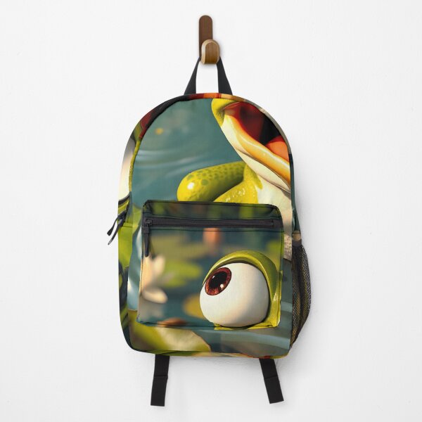 Item preview, Surprised frog designed and sold by BGM by AI.