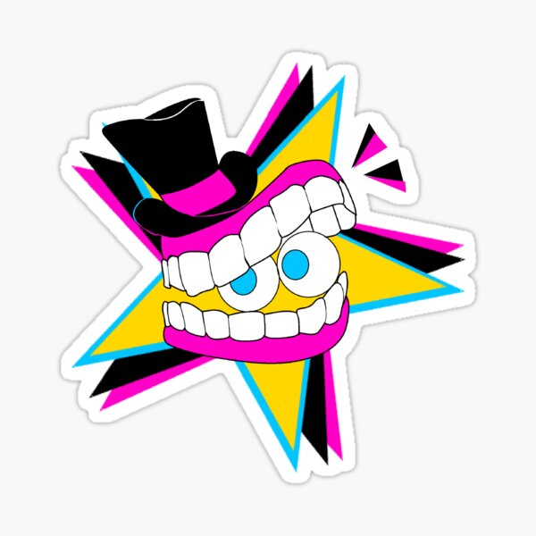 Item preview, Caine sticker designed and sold by carmelina-art3.