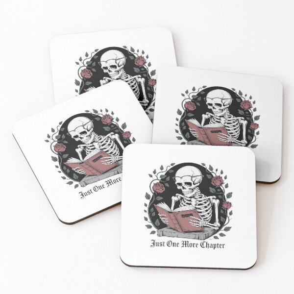 Item preview, Just One More Chapter – Funny Reading Quotes designed and sold by Love Between Pages.
