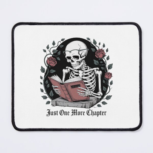 Item preview, Just One More Chapter – Funny Reading Quotes designed and sold by Love Between Pages.