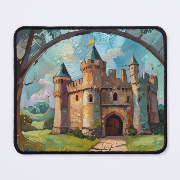 Item preview, Golden Castle in the Glen designed and sold by The Enchanted Treasury.