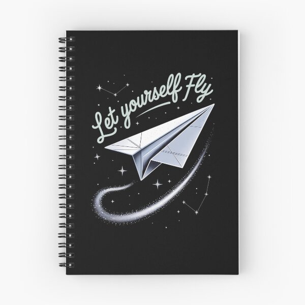 Item preview, Let Yourself Fly – Uplifting Paper Plane and Stars designed and sold by Taans-Creation.