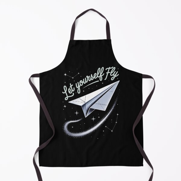 Item preview, Let Yourself Fly – Uplifting Paper Plane and Stars designed and sold by Taans-Creation.