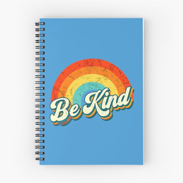 Item preview, Be Kind Retro Rainbow Compassion Caring Design designed and sold by scooterbaby.