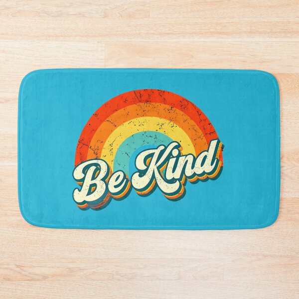 Item preview, Be Kind Retro Rainbow Compassion Caring Design designed and sold by scooterbaby.