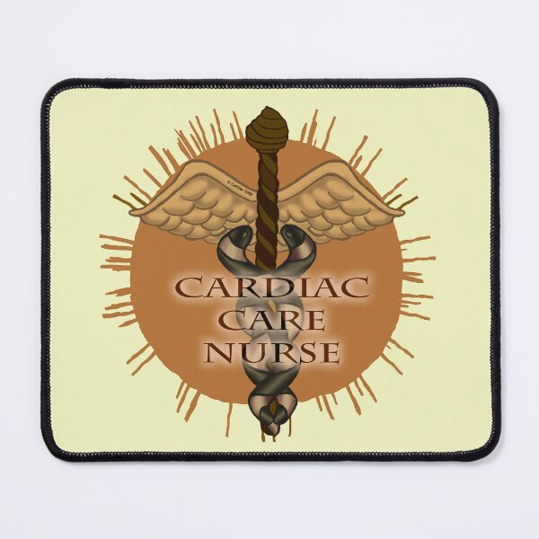 Item preview, Caduceus Cardiac Nurse designed and sold by artmuvz.