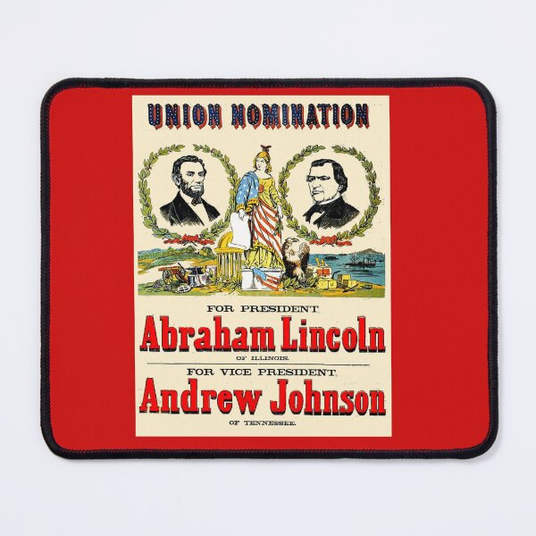Item preview, Abraham Lincoln Vintage 1864 Presidential Election Campaign Restored Poster Print designed and sold by posterbobs.