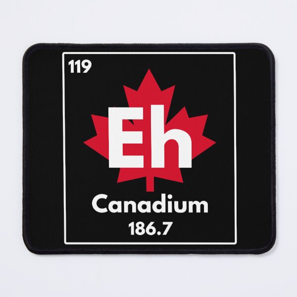 Item preview, Periodic Element Canadium "Eh" Funny Science - light print designed and sold by NerdyWerks.