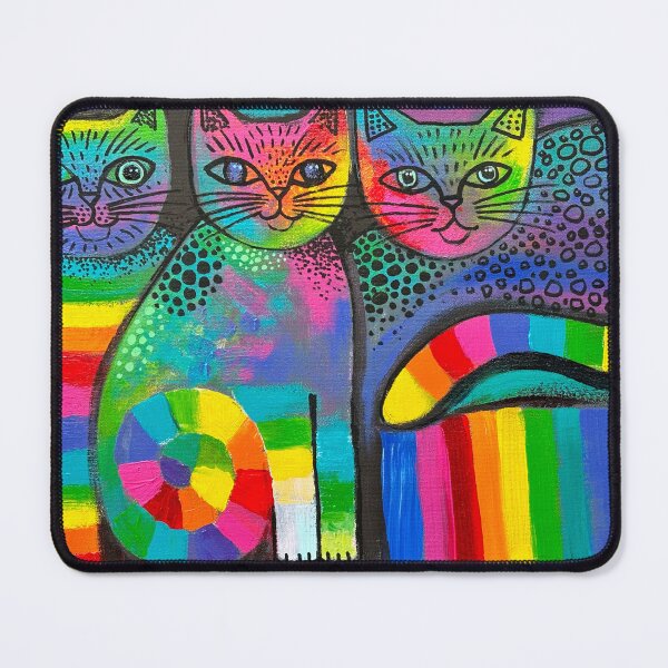 Item preview, Rainbow Kitties designed and sold by Karin Zeller.