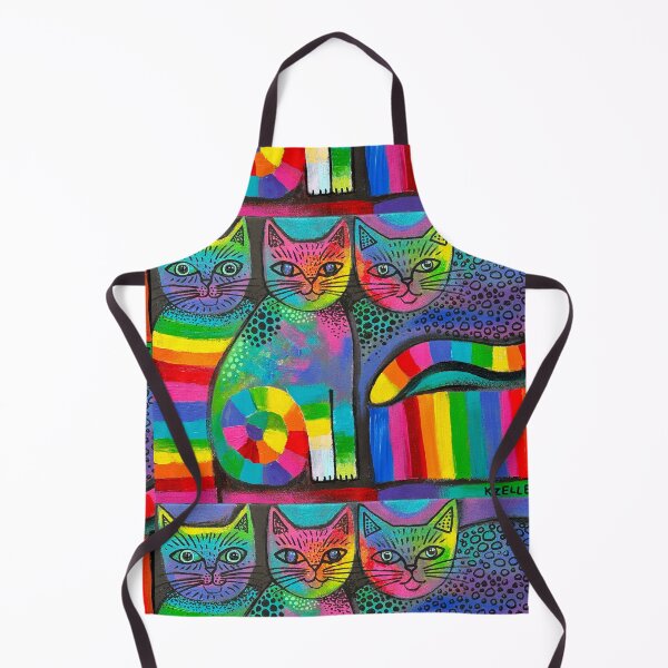 Item preview, Rainbow Kitties designed and sold by Karin Zeller.