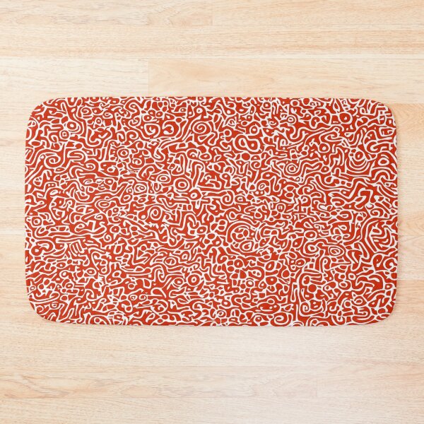 Item preview, Red Doodle Maze designed and sold by SteadyRolling.