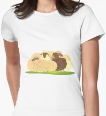 There's always a black sheep Women's Fitted T-Shirt