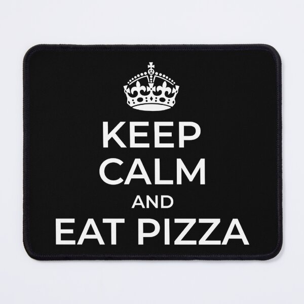 Item preview, Keep Calm And Eat Pizza Funny Popular Food Quote designed and sold by henrymencia.