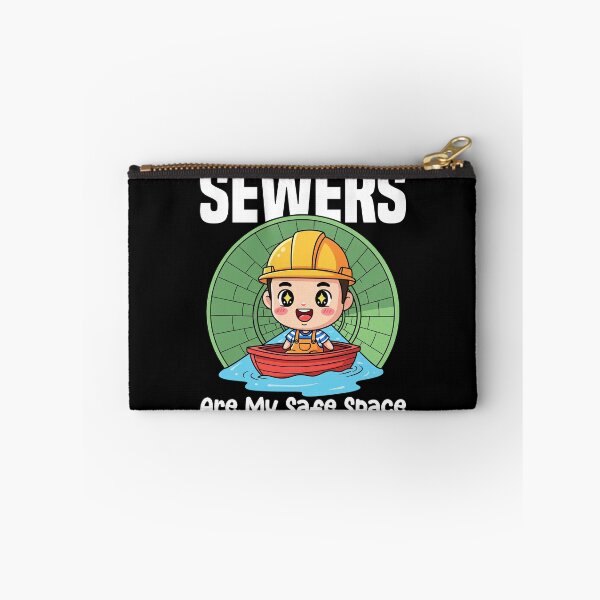 Item preview, SEWERS ARE MY SAFE SPACE - ENGINEER GIFT designed and sold by KEF Custom.