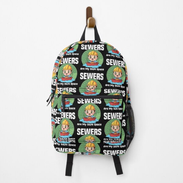 Item preview, SEWERS ARE MY SAFE SPACE - ENGINEER GIFT designed and sold by KEF Custom.