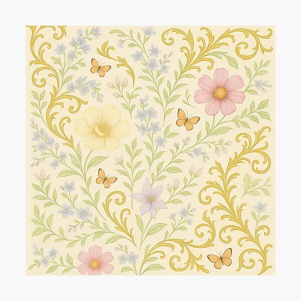 Item preview, Fleurs de Gustav Klimt designed and sold by maniacfitness.