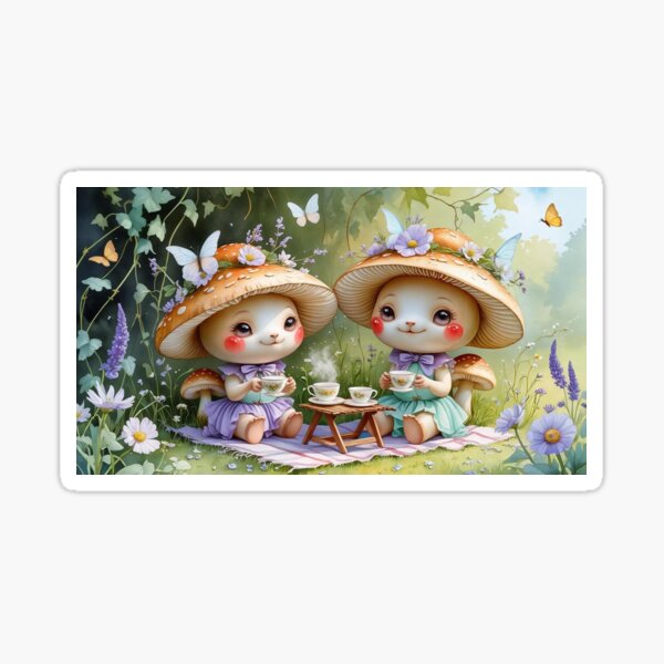 Item preview, Mushroom Picnic designed and sold by Demo-X.