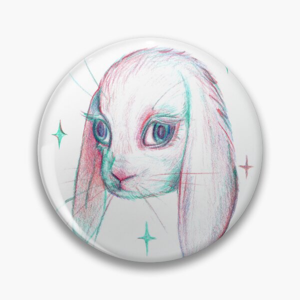 Item preview, multicolor bunny designed and sold by Melss-jpg.