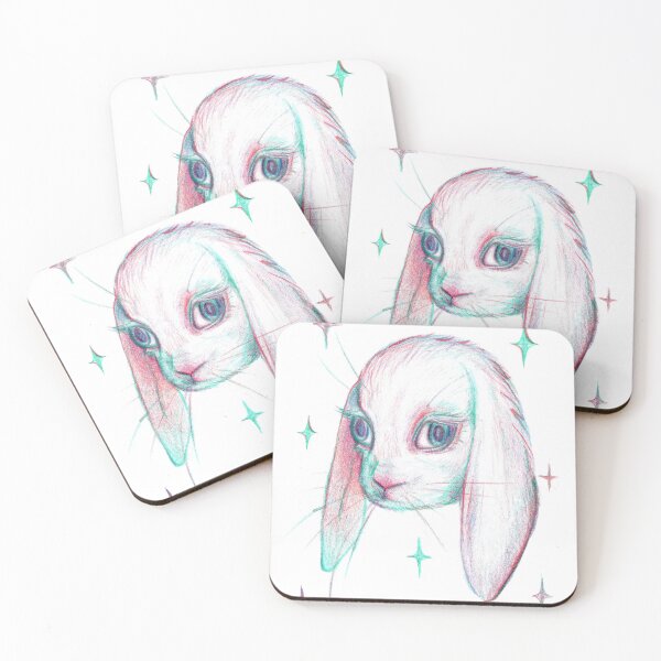 Item preview, multicolor bunny designed and sold by Melss-jpg.