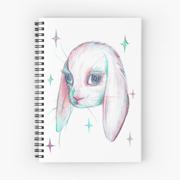 Item preview, multicolor bunny designed and sold by Melss-jpg.