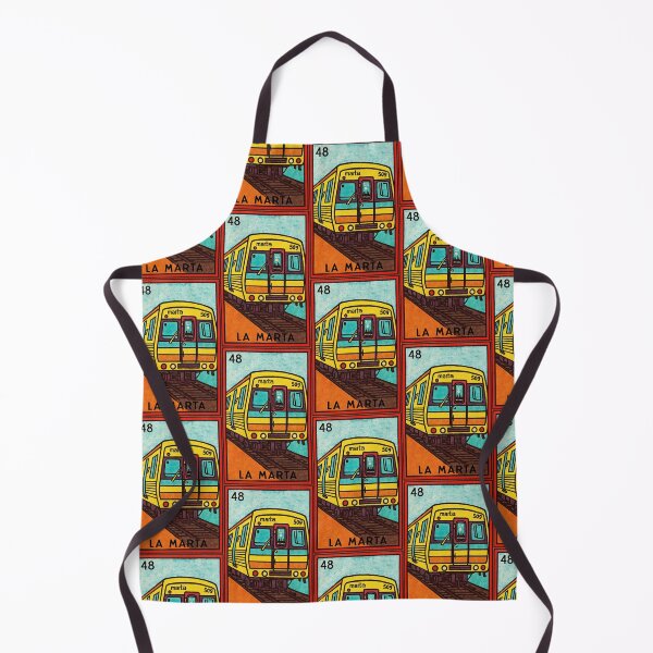 Item preview, La Marta Train Atlanta Lotería Card designed and sold by electrovista.