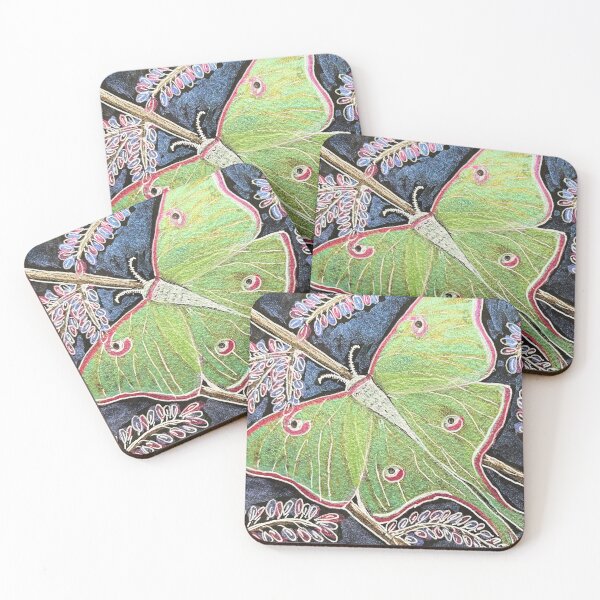 Item preview, Shimmering Luna Moth in Moonlight designed and sold by Art Explaurie.