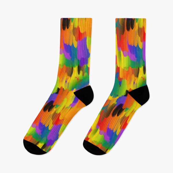 Item preview, Inclusive Gay Flag Brushstrokes designed and sold by Kentish Floridian.