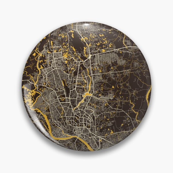 Item preview, Dhaka City Map of Bangladesh  - Pastel designed and sold by deMAP.