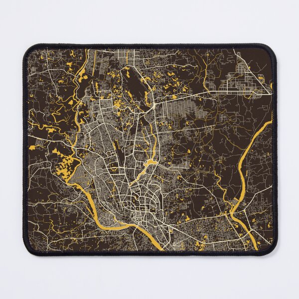 Item preview, Dhaka City Map of Bangladesh - Pastel designed and sold by deMAP.