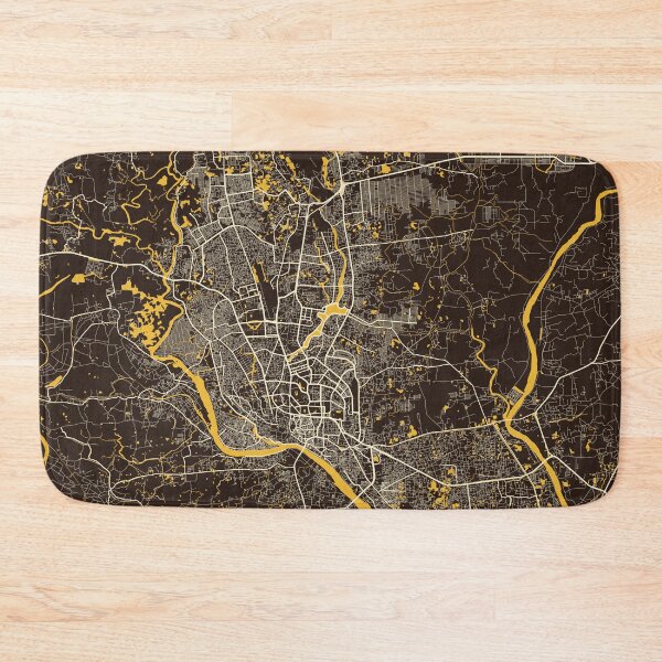 Item preview, Dhaka City Map of Bangladesh  - Pastel designed and sold by deMAP.
