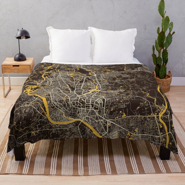 Item preview, Dhaka City Map of Bangladesh  - Pastel designed and sold by deMAP.