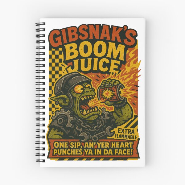 Item preview, Gibsnak’s Boom Juice designed and sold by ThimbleandOak.