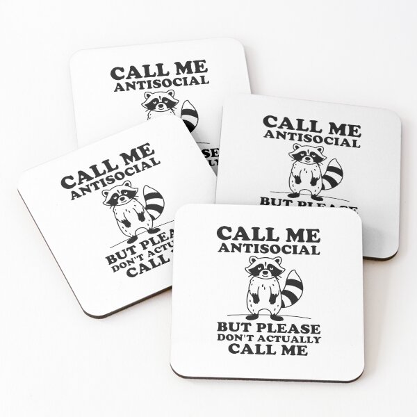 Item preview, Call Me Antisocial But Please Don't Actually Call Me designed and sold by NQArtist.