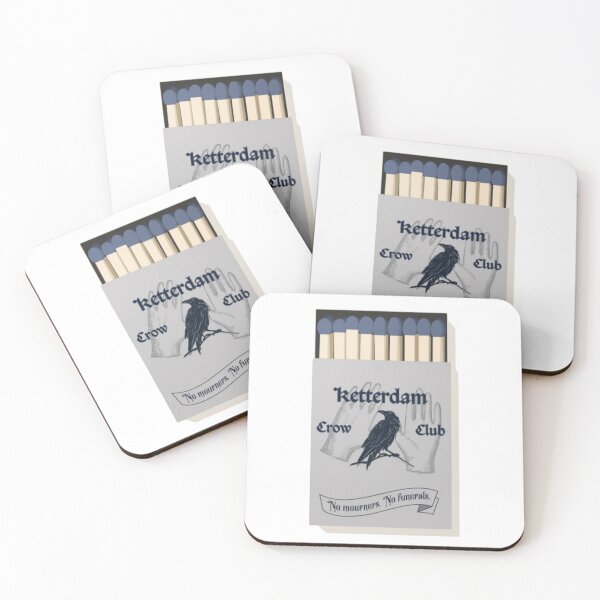 Item preview, grishaverse- ketterdam crow club matches  designed and sold by wishingrain.