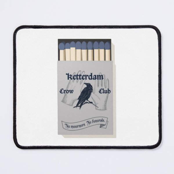 Item preview, grishaverse- ketterdam crow club matches  designed and sold by wishingrain.