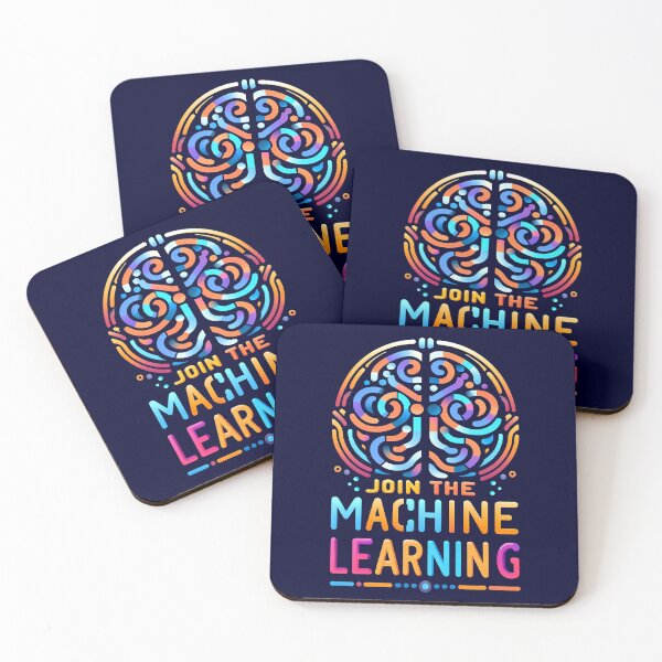 Item preview, Join the Machine Learning, typography designed and sold by maxmaj.