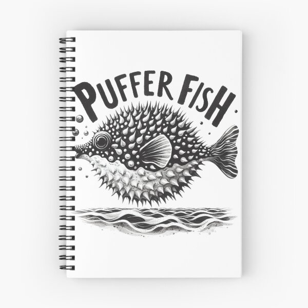 Item preview, Ocean Puffer Fish designed and sold by HaydenMillepied.