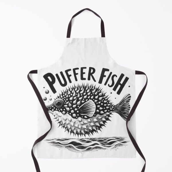 Item preview, Ocean Puffer Fish designed and sold by HaydenMillepied.