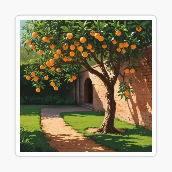 Item preview, Orange tree I designed and sold by MerchHaute.