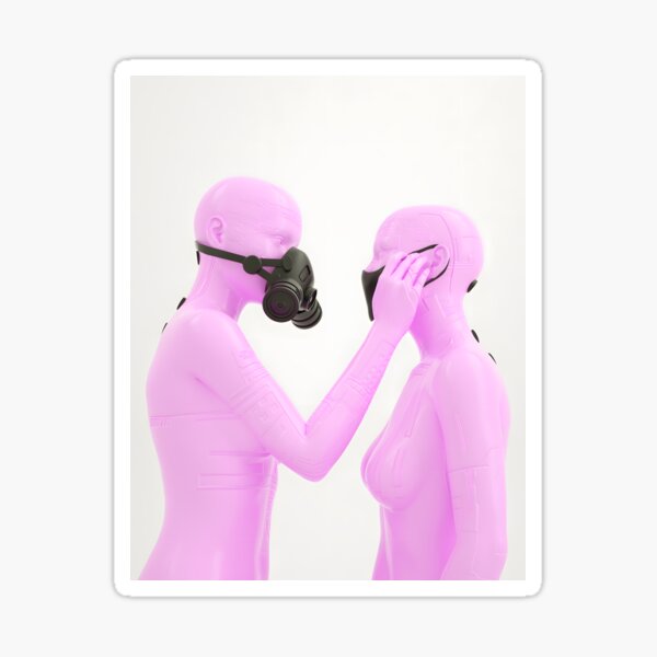 Item preview, Love in Pandemic Times [futuristic art] designed and sold by candlevision.