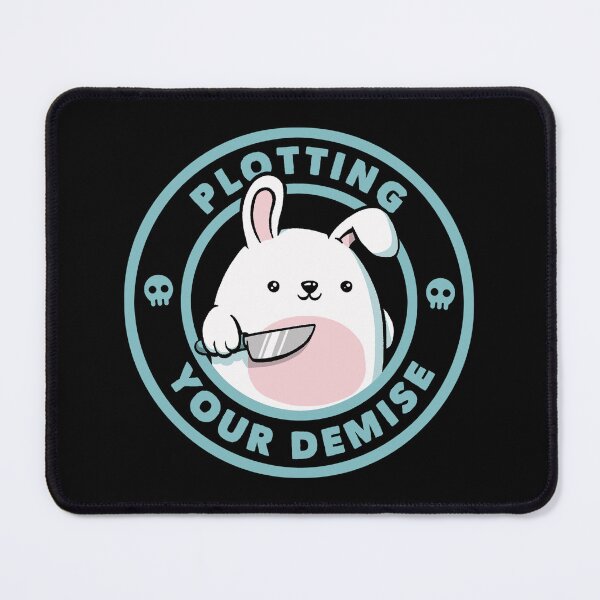 Item preview, Plotting Your Demise Bunny by Tobe Fonseca designed and sold by Tobe Fonseca®.