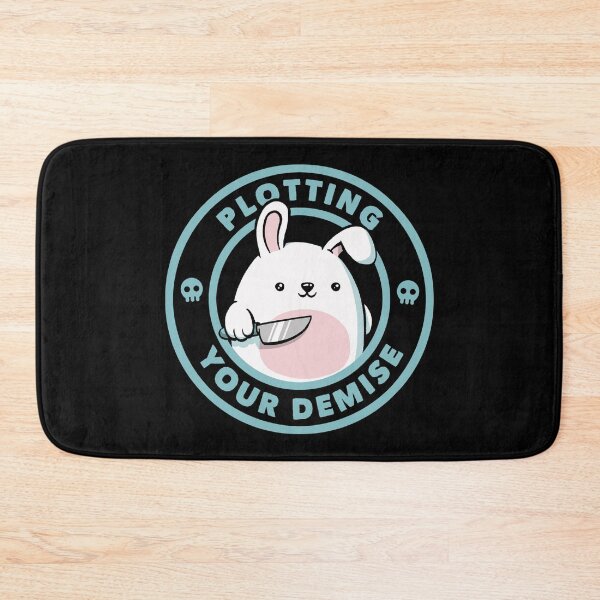 Item preview, Plotting Your Demise Bunny by Tobe Fonseca designed and sold by Tobe Fonseca®.
